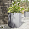 vidaXL - Plantenbak - zeshoek - 46x40x45 - cm - gegalvaniseerd - staal