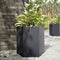vidaXL - Plantenbak - zeshoek - 46x40x45 - cm - staal - antracietkleurig