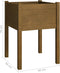 vidaXL - Plantenbaken - 2 - st - 50x50x70 - cm - massief - grenenhout - honingbruin