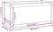 vidaXL - Plantenbakken - 2 - st - 100x50x50 - cm - massief - grenenhout - wit