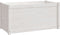 vidaXL - Plantenbakken - 2 - st - 100x50x50 - cm - massief - grenenhout - wit