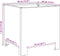 vidaXL - Plantenbakken - 2 - st - 30x30x30 - cm - gegalvaniseerd - staal