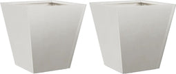 vidaXL - Plantenbakken - 2 - st - 30x30x30 - cm - roestvrij - staal