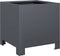 vidaXL - Plantenbakken - 2 - st - 30x30x30 - cm - staal - antracietkleurig
