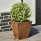 vidaXL - Plantenbakken - 2 - st - 30x30x30 - cm - weervast - staal