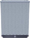 vidaXL - Plantenbakken - 2 - st - 30x30x37 - cm - polypropeen - lichtgrijs