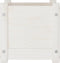 vidaXL - Plantenbakken - 2 - st - 31x31x31 - cm - massief - grenenhout - wit