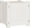 vidaXL - Plantenbakken - 2 - st - 31x31x31 - cm - massief - grenenhout - wit