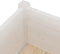 vidaXL - Plantenbakken - 2 - st - 31x31x70 - cm - massief - grenenhout - wit