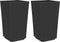 vidaXL - Plantenbakken - 2 - st - 32,5x32,5x57 - cm - polypropeen - zwart