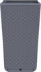 vidaXL - Plantenbakken - 2 - st - 32,5x32,5x57 - cm - polypropeen - grijs