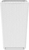 vidaXL - Plantenbakken - 2 - st - 32,5x32,5x57 - cm - polypropeen - wit