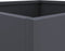 vidaXL - Plantenbakken - 2 - st - 32x30x29 - cm - staal - antracietkleurig