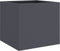 vidaXL - Plantenbakken - 2 - st - 32x30x29 - cm - staal - antracietkleurig