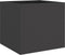 vidaXL - Plantenbakken - 2 - st - 32x30x29 - cm - staal - zwart