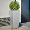 vidaXL - Plantenbakken - 2 - st - 35x35x75 - cm - gegalvaniseerd - staal
