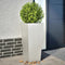 vidaXL - Plantenbakken - 2 - st - 35x35x75 - cm - roestvrij - staal