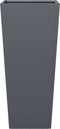 vidaXL - Plantenbakken - 2 - st - 35x35x75 - cm - staal - antracietkleurig