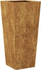 vidaXL - Plantenbakken - 2 - st - 35x35x75 - cm - weervast - staal
