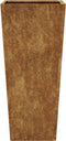 vidaXL - Plantenbakken - 2 - st - 35x35x75 - cm - weervast - staal