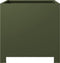 vidaXL - Plantenbakken - 2 - st - 40x40x40 - cm - staal - olijfgroen