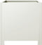 vidaXL - Plantenbakken - 2 - st - 40x40x40 - cm - staal - wit