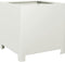 vidaXL - Plantenbakken - 2 - st - 40x40x40 - cm - staal - wit