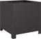 vidaXL - Plantenbakken - 2 - st - 40x40x40 - cm - staal - zwart