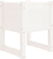 vidaXL - Plantenbakken - 2 - st - 40x40x52,5 - cm - massief - grenenhout - wit