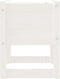 vidaXL - Plantenbakken - 2 - st - 40x40x52,5 - cm - massief - grenenhout - wit