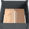 vidaXL - Plantenbakken - 2 - st - 40x40x70 - cm - massief - grenenhout - grijs