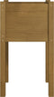 vidaXL - Plantenbakken - 2 - st - 40x40x70 - cm - massief - grenenhout - honingbruin