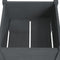 vidaXL - Plantenbakken - 2 - st - 40x40x70 - cm - massief - grenenhout - grijs