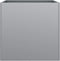 vidaXL - Plantenbakken - 2 - st - 42x40x39 - cm - gegalvaniseerd - staal - zilverkleur