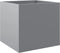 vidaXL - Plantenbakken - 2 - st - 42x40x39 - cm - gegalvaniseerd - staal - zilverkleur