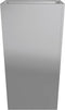 vidaXL - Plantenbakken - 2 - st - 45x45x75 - cm - gegalvaniseerd - staal