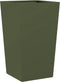 vidaXL - Plantenbakken - 2 - st - 45x45x75 - cm - staal - olijfgroen