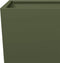 vidaXL - Plantenbakken - 2 - st - 45x45x75 - cm - staal - olijfgroen
