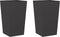 vidaXL - Plantenbakken - 2 - st - 45x45x75 - cm - staal - zwart