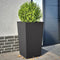 vidaXL - Plantenbakken - 2 - st - 45x45x75 - cm - staal - zwart