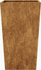 vidaXL - Plantenbakken - 2 - st - 45x45x75 - cm - weervast - staal