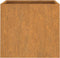vidaXL - Plantenbakken - 2 - st - 49x47x46 - cm - cortenstaal