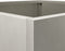 vidaXL - Plantenbakken - 2 - st - 49x47x46 - cm - roestvrij - staal - zilverkleurig