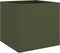 vidaXL - Plantenbakken - 2 - st - 49x47x46 - cm - staal - olijfgroen