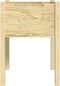 vidaXL - Plantenbakken - 2 - st - 50x50x70 - cm - massief - grenenhout
