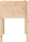 vidaXL - Plantenbakken - 2 - st - 50x50x70 - cm - massief - grenenhout