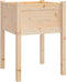 vidaXL - Plantenbakken - 2 - st - 50x50x70 - cm - massief - grenenhout