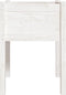 vidaXL - Plantenbakken - 2 - st - 50x50x70 - cm - massief - grenenhout - wit