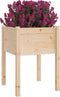vidaXL - Plantenbakken - 2 - st - 50x50x70 - cm - massief - grenenhout