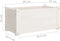 vidaXL - Plantenbakken - 2 - st - 60x31x31 - cm - massief - grenenhout - wit